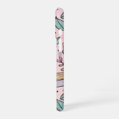 Cozy Bookworm Coffee iPhone Case Reading Lover  16ケース (左側面)