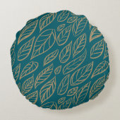 Cozy Botanical  ラウンドクッション (裏面)