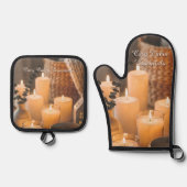 Cozy Cabin Essentials Kitchen Set 鍋つかみ&鍋敷きセット (正面)