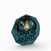 Cozy Campfire Nights Rustic Outdoor Adventure フォトブロック (左)