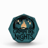 Cozy Campfire Nights Rustic Outdoor Adventure フォトブロック (正面)