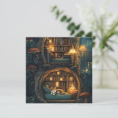 Cozy Cat in a Magic Treehouse Library シーズンカード (スタンド正面)