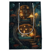Cozy Cat in a Magic Treehouse Library ミディアムペーパーバッグ (裏面)