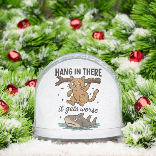 Cozy Cat in a Snow Globe – Cute Winter Holiday  (クリスマス)