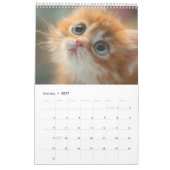 Cozy Cat Photography | かわいい子猫の猫の壁掛け カレンダー (1月 2027)