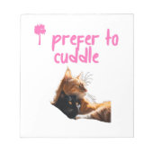 Cozy Catsメモ帳 ノートパッド (正面)