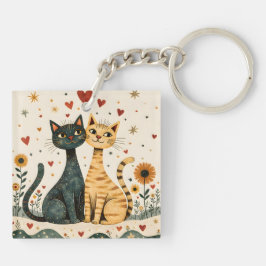 Cozy Cats キーホルダー