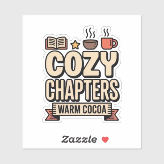 Cozy Chapters Warm Cocoa Holiday シール (シート)