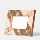 Cozy Checked Picture Frame レーザー彫刻フレーム (左)
