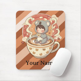 Cozy Chibi Koala Workspace Mouse Pad マウスパッド