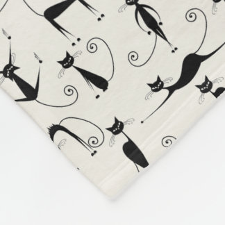 Cozy Chic Cat Lover Gift フリースブランケット