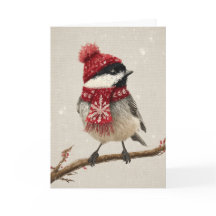 Cozy Chickadee Christmas