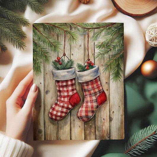 Cozy Christmas bells rice paper red green holiday 薄葉紙