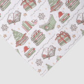 Cozy Christmas Book Lover  薄葉紙 (詳細)