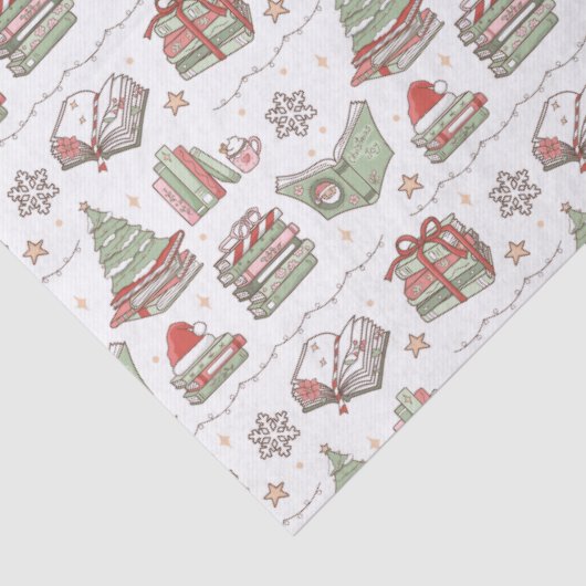 Cozy Christmas Book Lover  薄葉紙 (詳細)