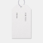 Cozy Christmas Cat ギフトタグ (裏面)