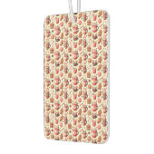 Cozy Christmas Cocoa and Gingerbread Pattern カーエアーフレッシュナー (左)