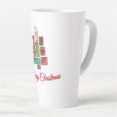 Cozy Christmas Coffee Mug | Festive Holiday Gift カフェラテマグ (右アングル)