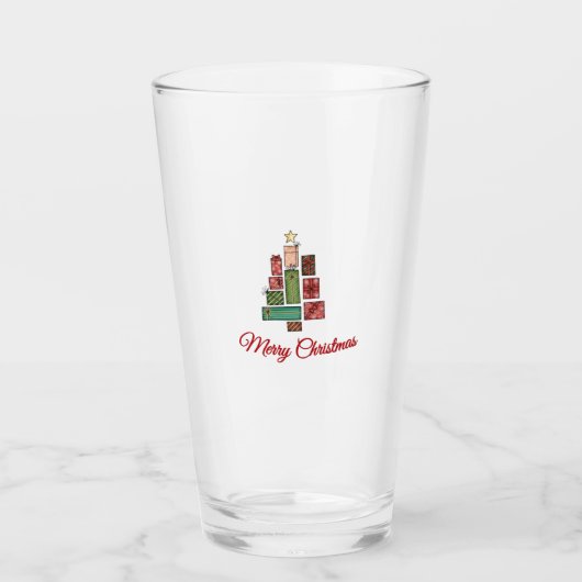 Cozy Christmas Coffee Mug | Festive Holiday Gift タンブラーグラス (正面)