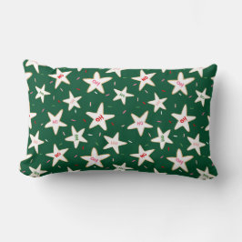 Cozy Christmas Cookie Pattern ランバークッション