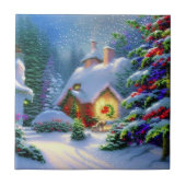 Cozy Christmas Cottage タイル (正面)