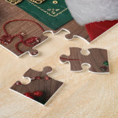 Cozy Christmas Craft Holiday Reindeer Stitching  ジグソーパズル (側面)