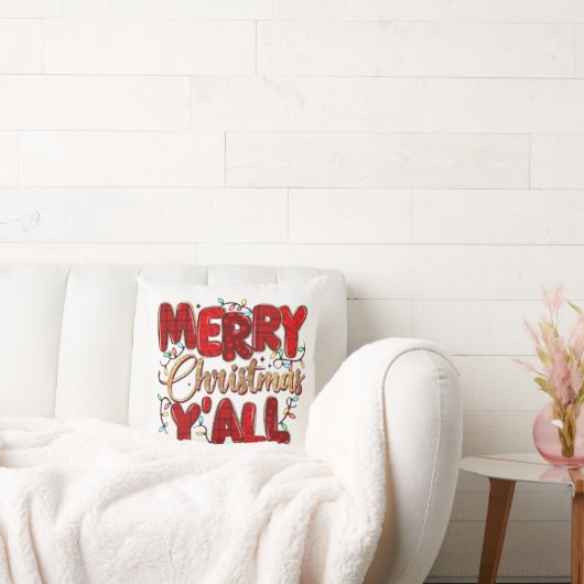Cozy Christmas Cushion with Santa Claus Illustrati クッション (ソファ)