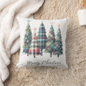 Cozy Christmas Cushion with Santa Claus Illustrati クッション (ブランケット)