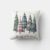 Cozy Christmas Cushion with Santa Claus Illustrati クッション (正面)