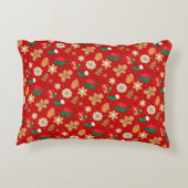 Cozy Christmas Decorative with Festive Charm アクセントクッション (裏面)