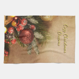 Cozy Christmas Dreams Towel | Holiday Kitchen  キッチンタオル