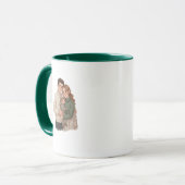 Cozy Christmas Family Mug – Personalized Holiday  マグカップ (正面左)
