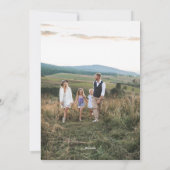 Cozy Christmas From Our Home to Your Photo Holida シーズンカード (裏面)