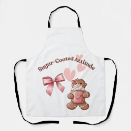 Cozy Christmas Gingerbread Coquette Sweet エプロン