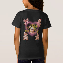 Cozy Christmas Gingerbread Coquette Sweet Tシャツ