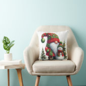 Cozy Christmas Gnome Art – Festive Holiday クッション (椅子)