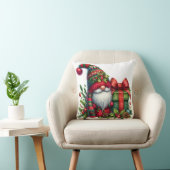 Cozy Christmas Gnome Art – Festive Holiday クッション (椅子)