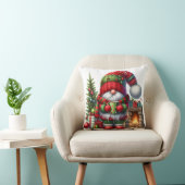 Cozy Christmas Gnome Art – Festive Holiday クッション (椅子)