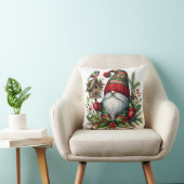 Cozy Christmas Gnome Art – Festive Holiday クッション (椅子)