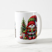 Cozy Christmas Gnome Art – Festive Holiday コーヒーマグカップ (正面右)