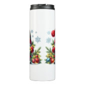 Cozy Christmas Gnome Art – Festive Holiday タンブラー (裏面)