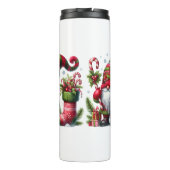 Cozy Christmas Gnome Art – Festive Holiday タンブラー (裏面)