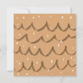 Cozy Christmas Greeting  カード (裏面)