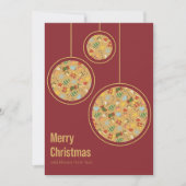 Cozy Christmas & Happy New Year Card シーズンカード (正面)