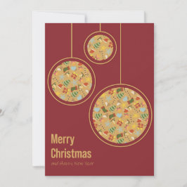 Cozy Christmas & Happy New Year Card シーズンカード