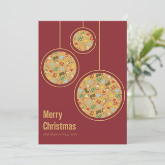 Cozy Christmas & Happy New Year Card シーズンカード