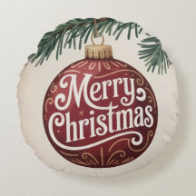 Cozy Christmas Kids Pillow | Cute Holiday Decor