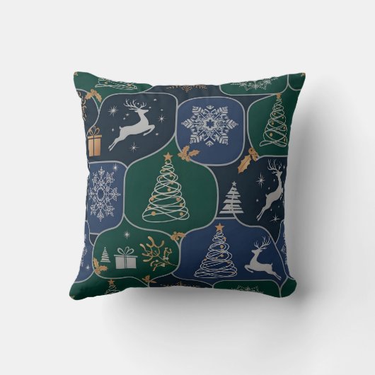 Cozy Christmas Magic クッション (裏面)