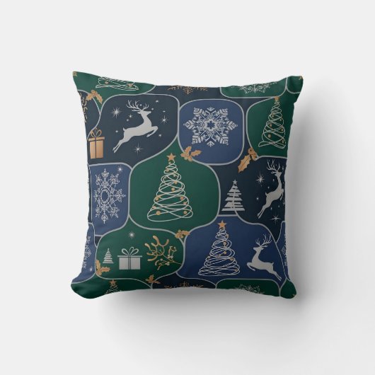 Cozy Christmas Magic クッション (正面)