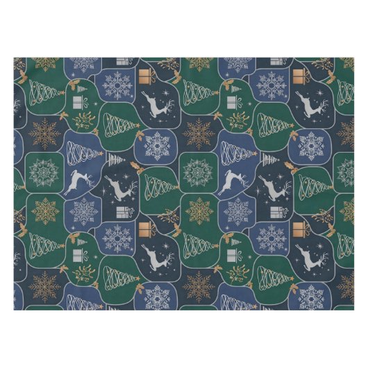 Cozy Christmas Magic テーブルクロス (正面(横))